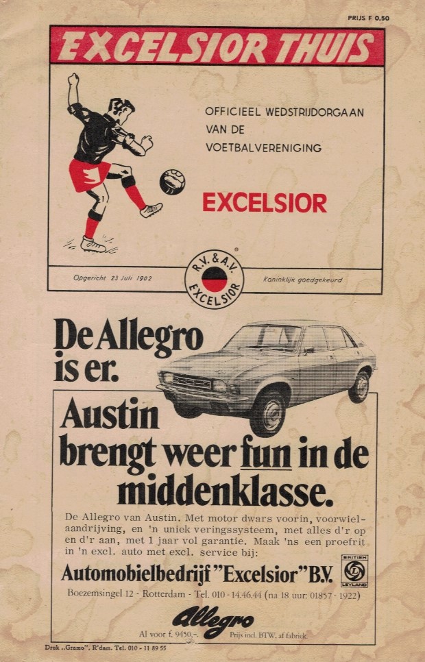 AZ Programma 14-maa-1976 Excelsior uit